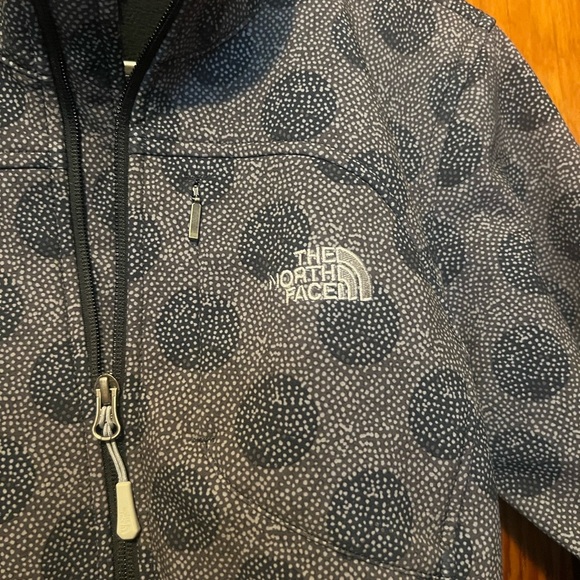 The North Face TNF Apex Bionic Micro Polka Dot Softshell Jacket Women Sz Medium - Picture 3 of 6